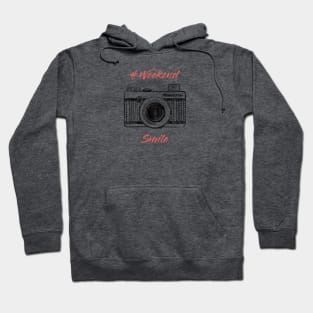 Camera Weekend Smile Hoodie